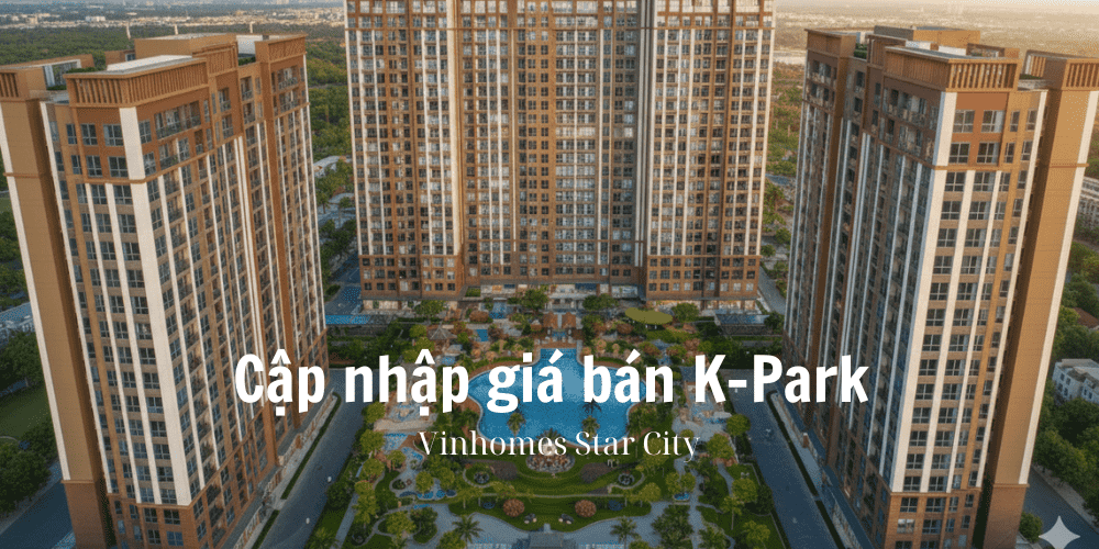 Giá bán căn hộ The K-Park Avenue Thanh Hóa