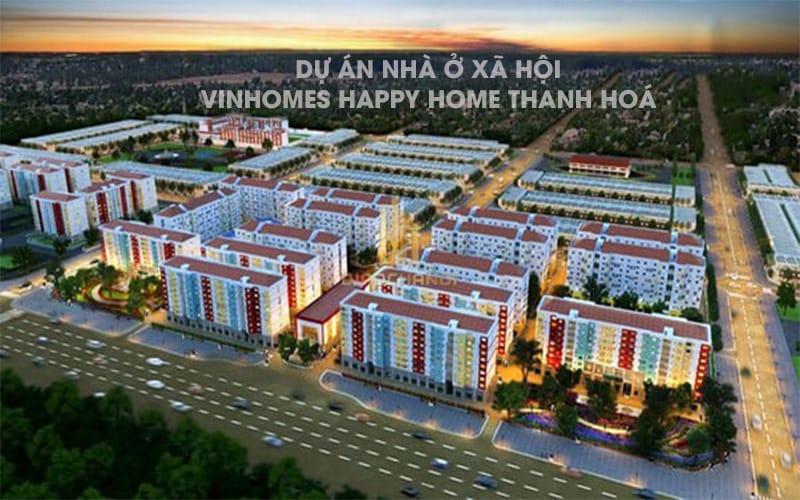 Phối cảnh Nhà ở xã hội Vinhomes Thanh Hóa