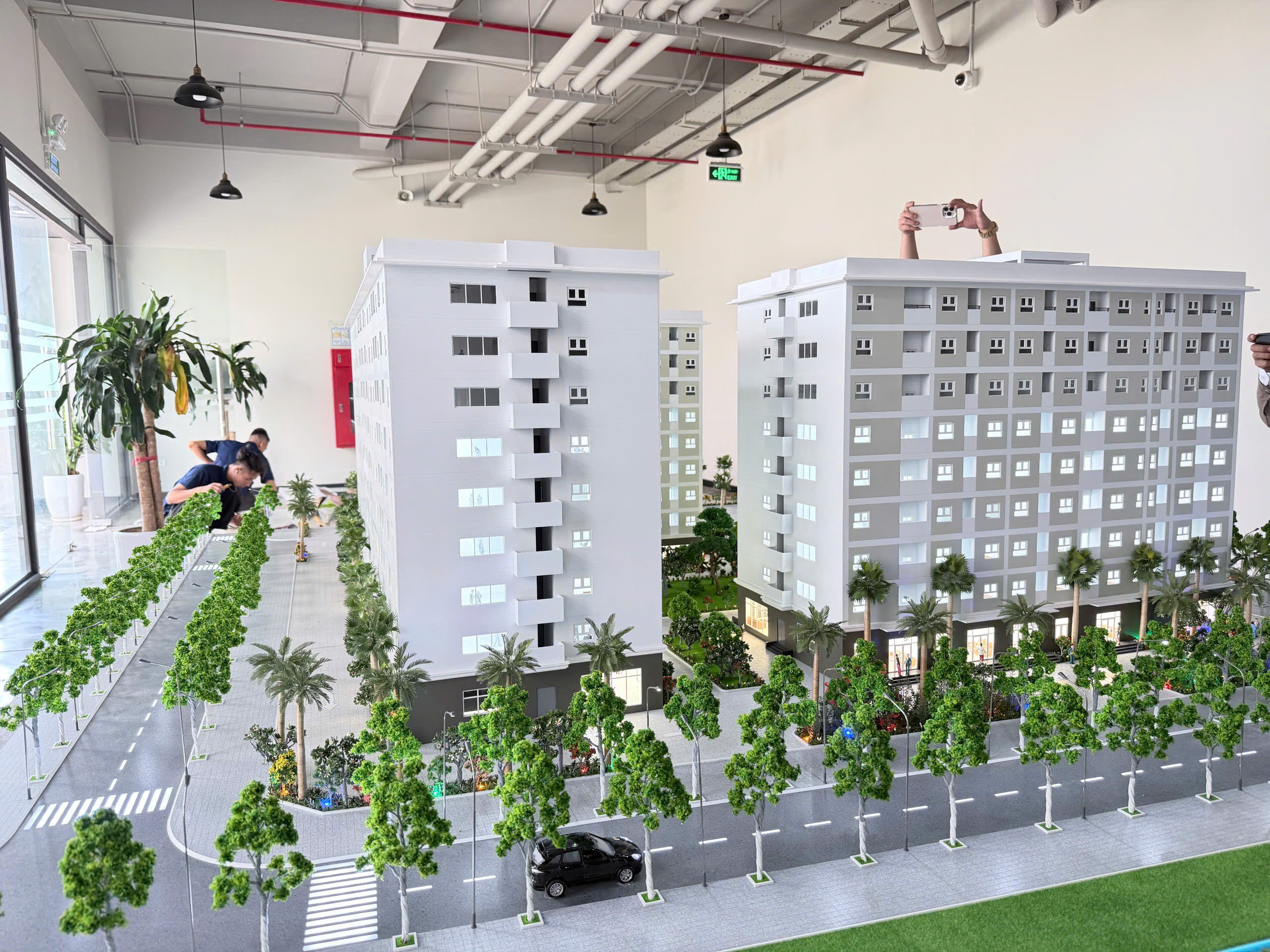Phối cảnh nhà ở xã hội Lễ Môn Thanh Hóa