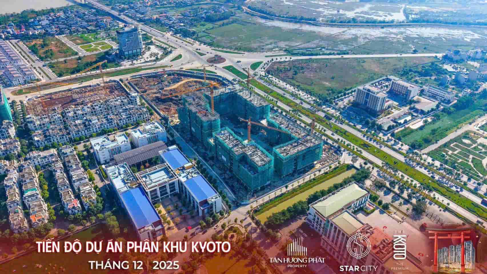 Tiến độ The Kyoto Tháng 12 năm 2025