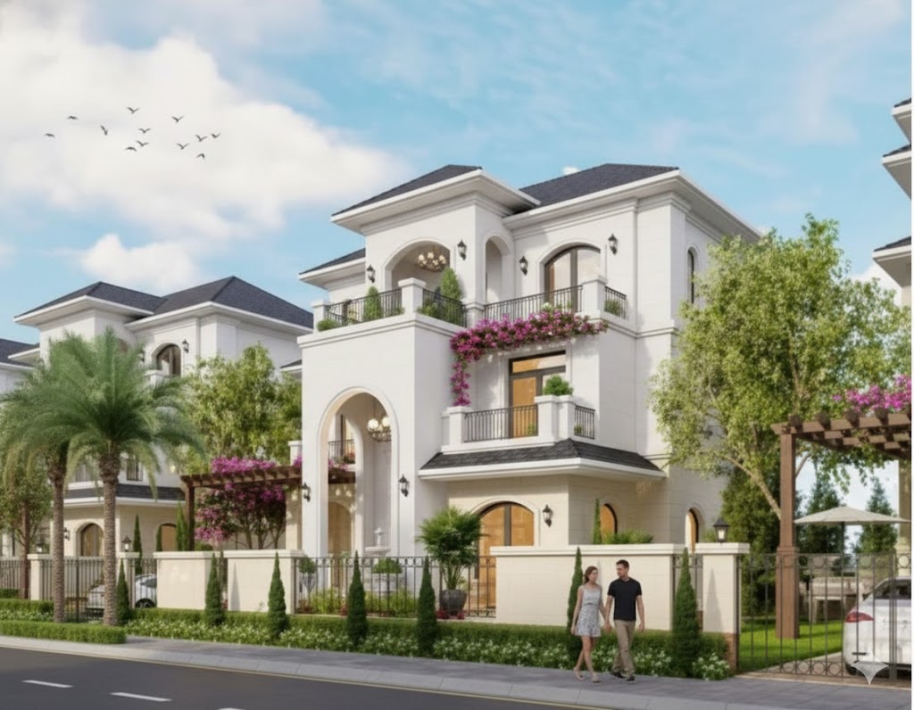 Biệt thự dự án Khu Đô Thị Nam Ngạn